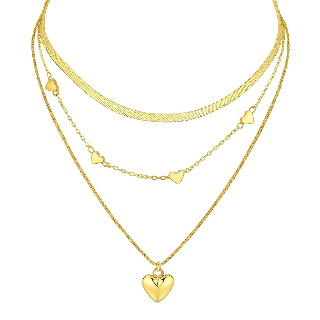 AUDREY LAYERED NECKLACE