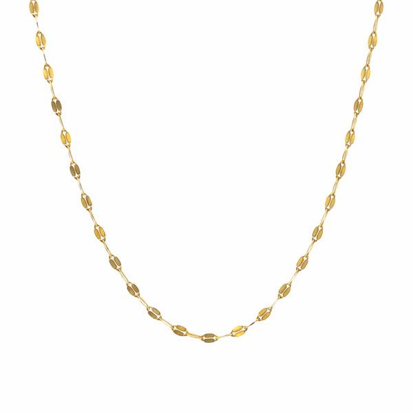 OVAL LINK NECKLACE