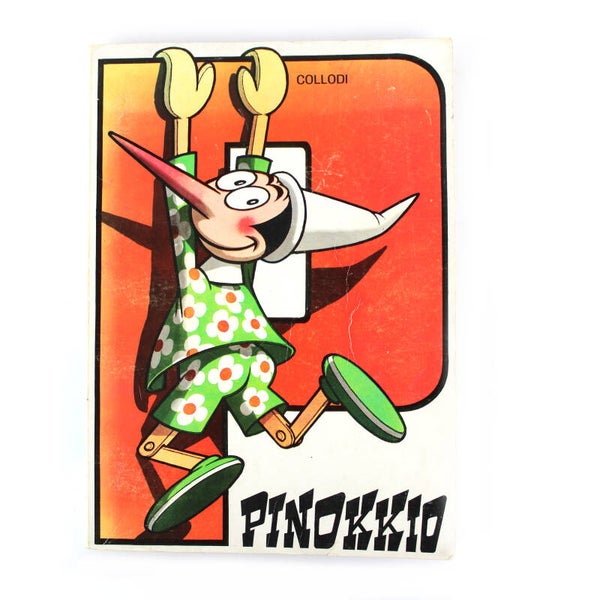 Pinokkio boek geïllustreerd door Benito Jacovitti 1964