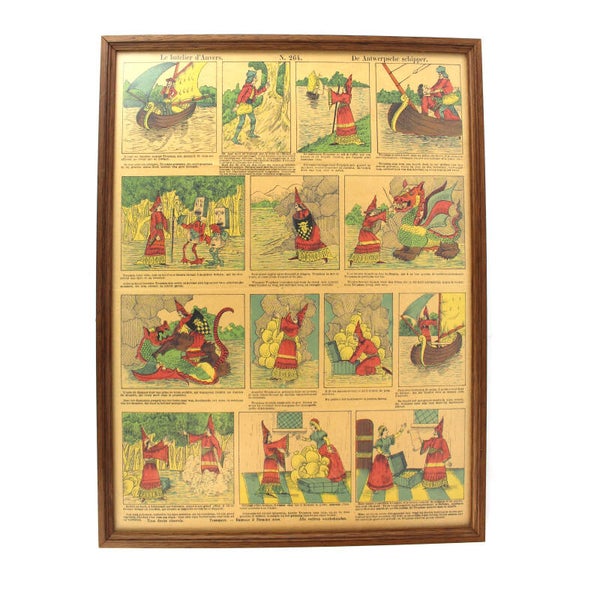 Antwerpse schipper litho 20 afbeeldingen Brepols & Dierckx