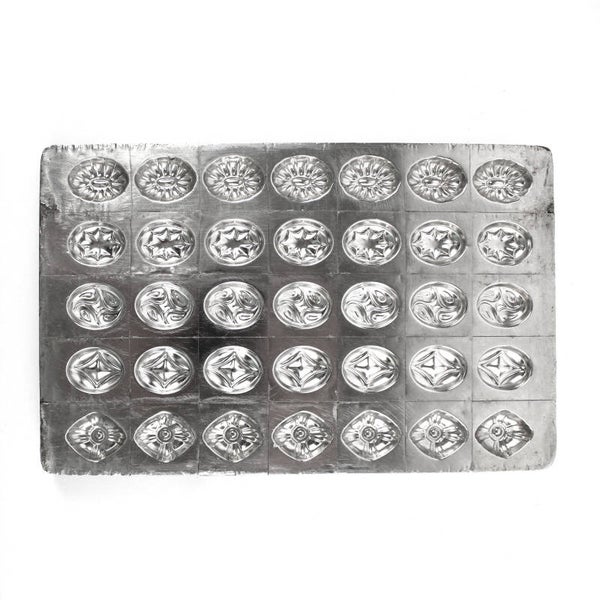 SIDAM Milano chocolademal metalen chocoladevorm 35 eitjes