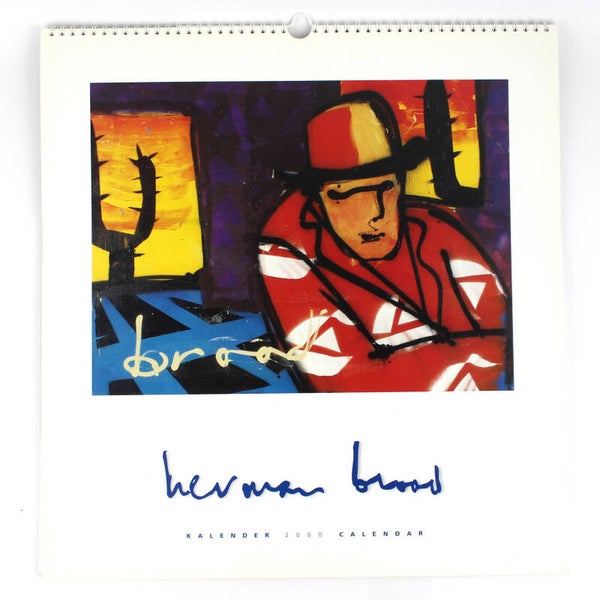 Herman Brood kunst kalender 1999