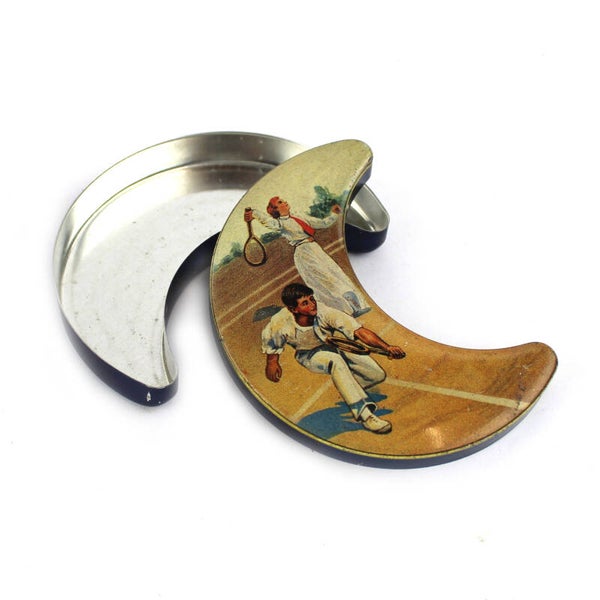 Läckerli Huus maanvormig blikje met losse deksel