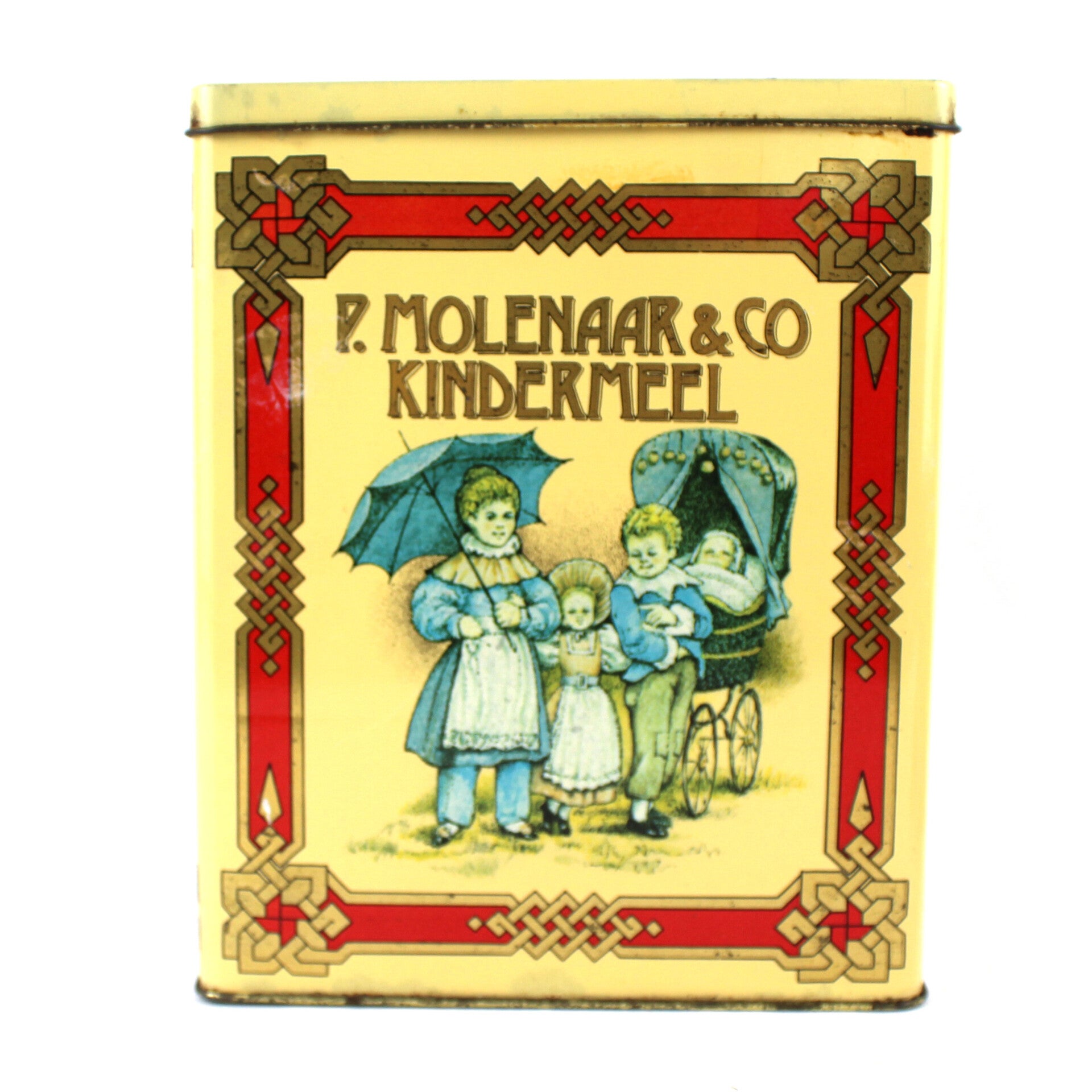 Kindermeel voorraadblik P. Molenaar & Co