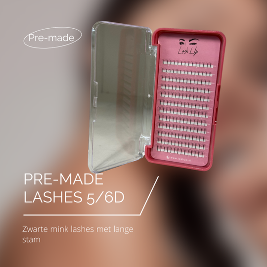 Pre-made wimperextensions 5/6D