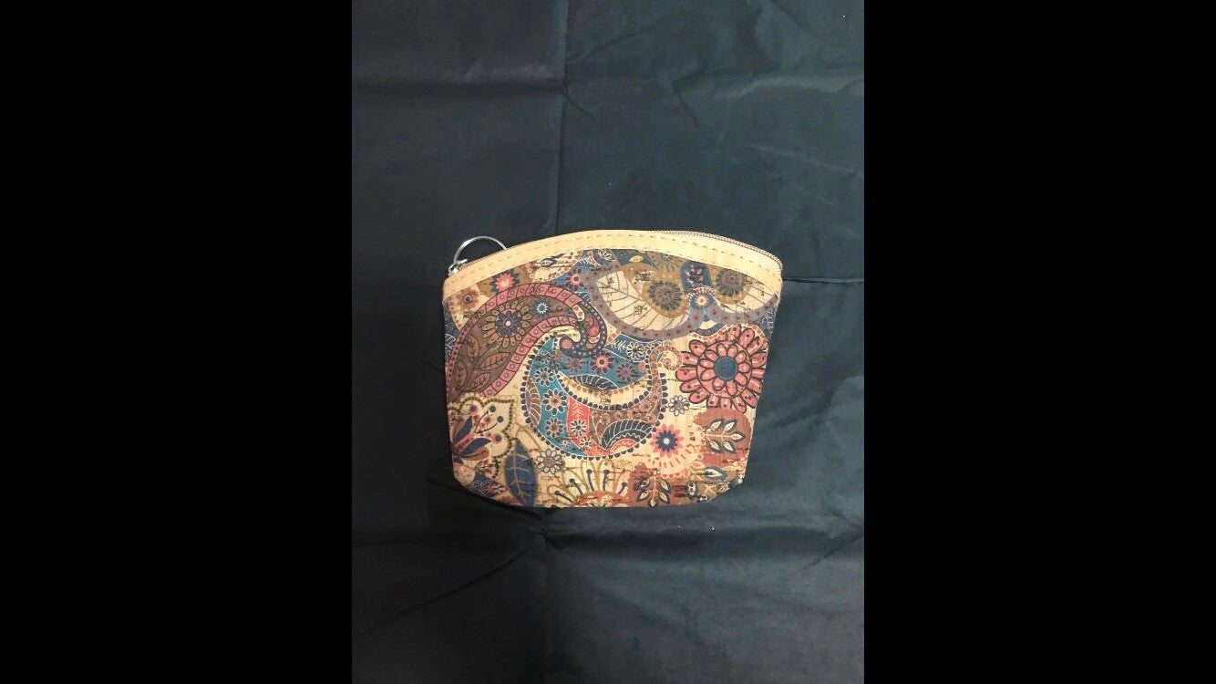 Porte monnaie en liège