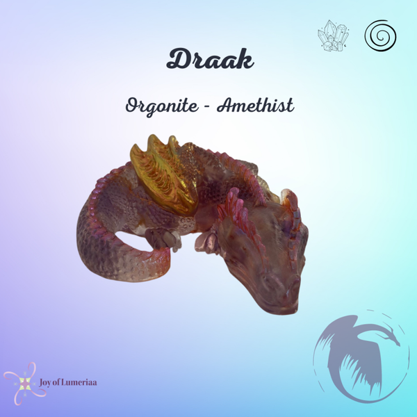 Amethist - Draak - Orgoniet