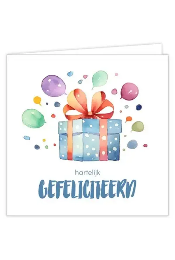 Hartelijk gefeliciteerd