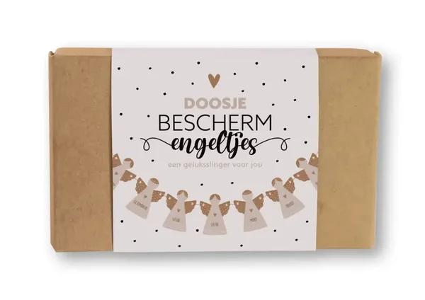 Doosje 'Bescherm engeltjes'