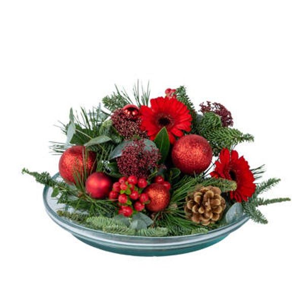 Crystal Christmas Red
