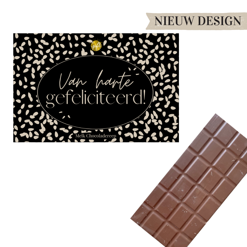 Chocoladereep - Gefeliciteerd!