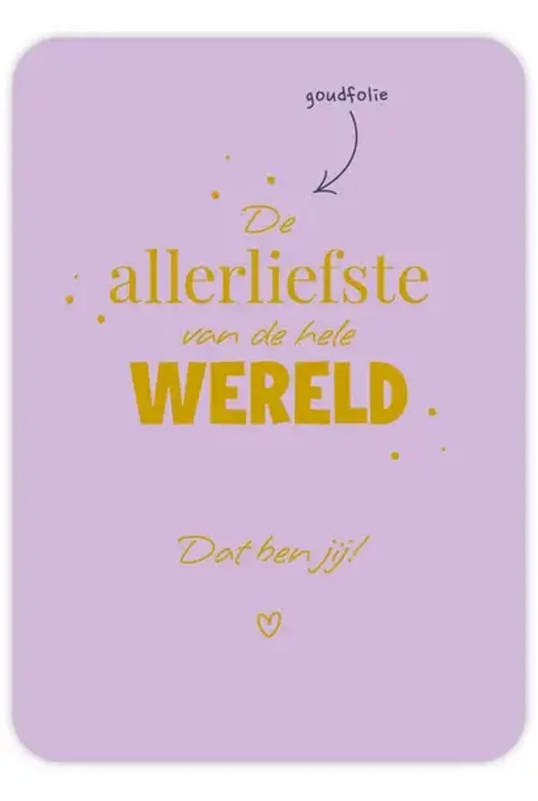 Allerliefste van de wereld