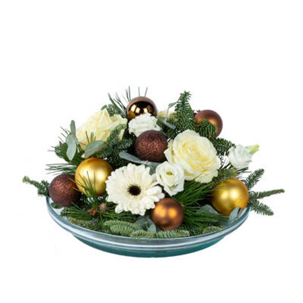 Crystal Christmas Gold