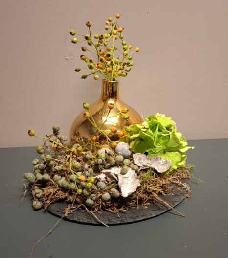 Zacht Herfst Met Goudtinten