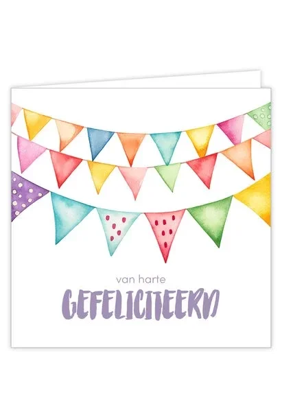 Van harte gefeliciteerd