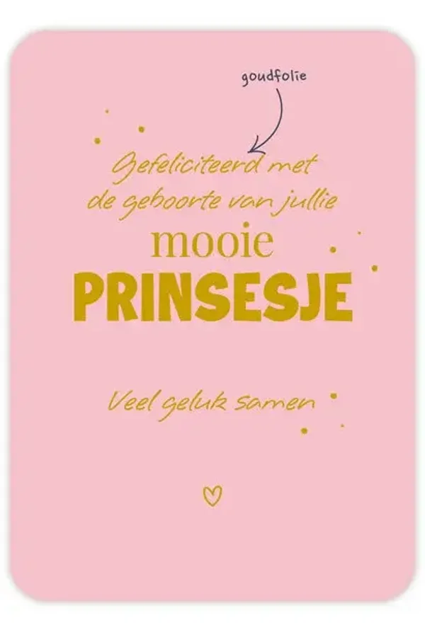 Mooi prinsesje