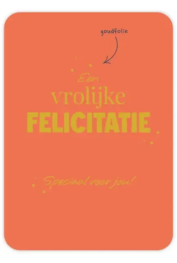 Felicitatie