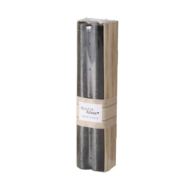 Dinerkaars Melia 4-delig zwart H20 cm