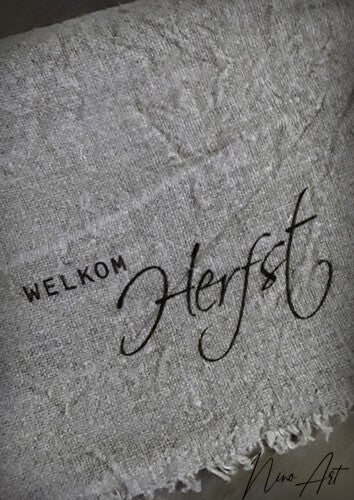 Shabby Doek 'Welkom Herfst'