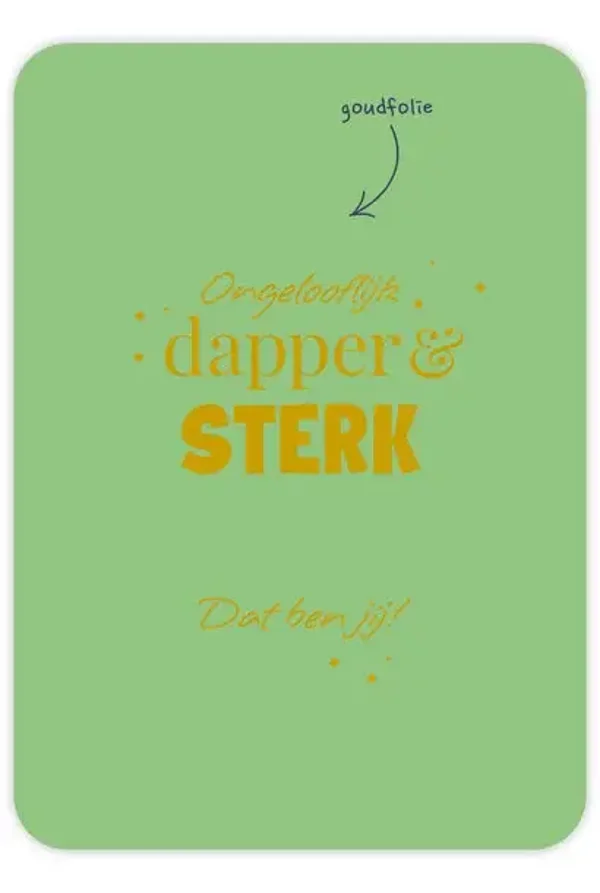 Dapper sterk