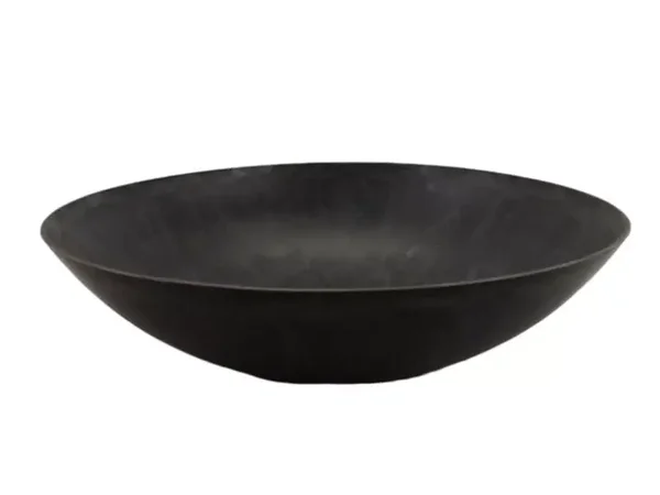 Schaal Melamine Ø28x8cm zwart