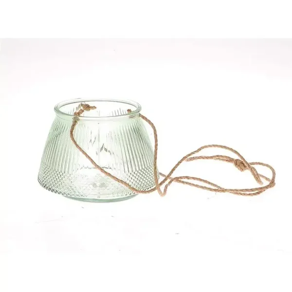Hangende windlicht Ø15xh10,5cm transparant