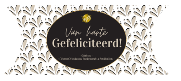 Giftbox - Gefeliciteerd