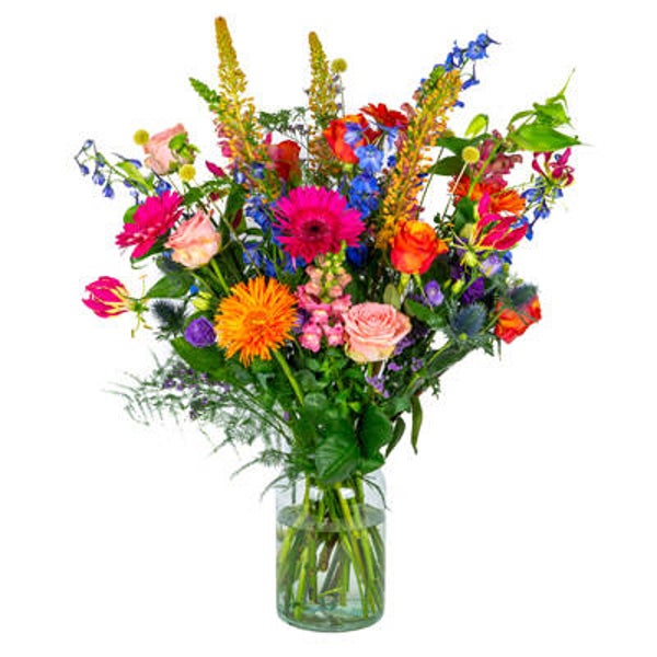 Boeket bestellen? Klik in de omschrijving op de link.