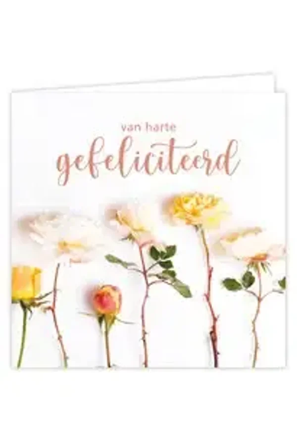 Van harte gefeliciteerd