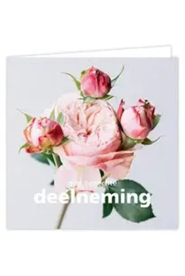 Met oprechte deelneming