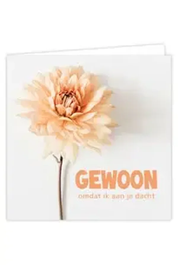 Gewoon omdat ik aan je dacht