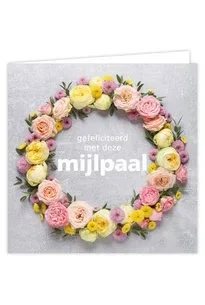 Gefeliciteerd met deze mijlpaal