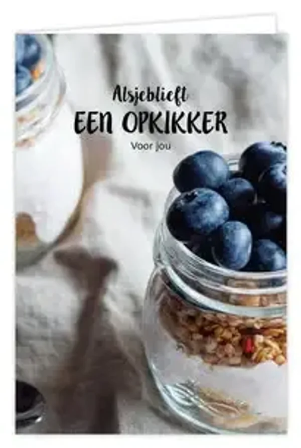 Alsjeblieft, een opkikker voor jou