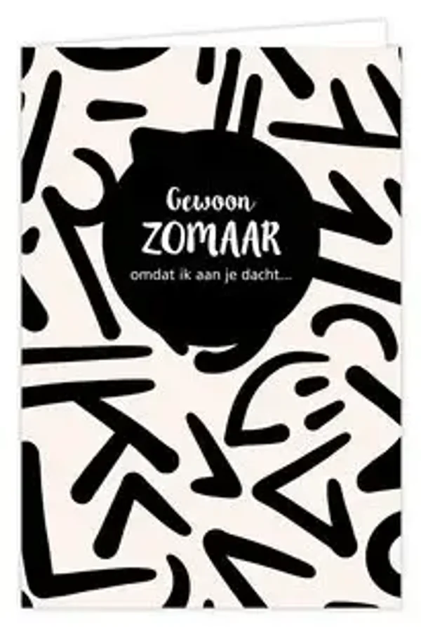 Gewoon zomaar, omdat ik aan je dacht...
