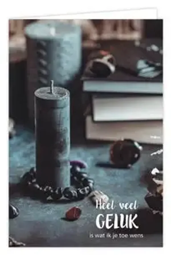 Heel veel geluk is wat ik je toe wens
