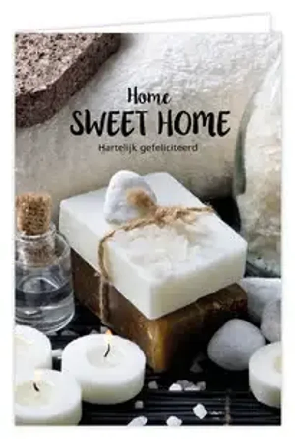 Home sweet home, hartelijk gefeliciteerd