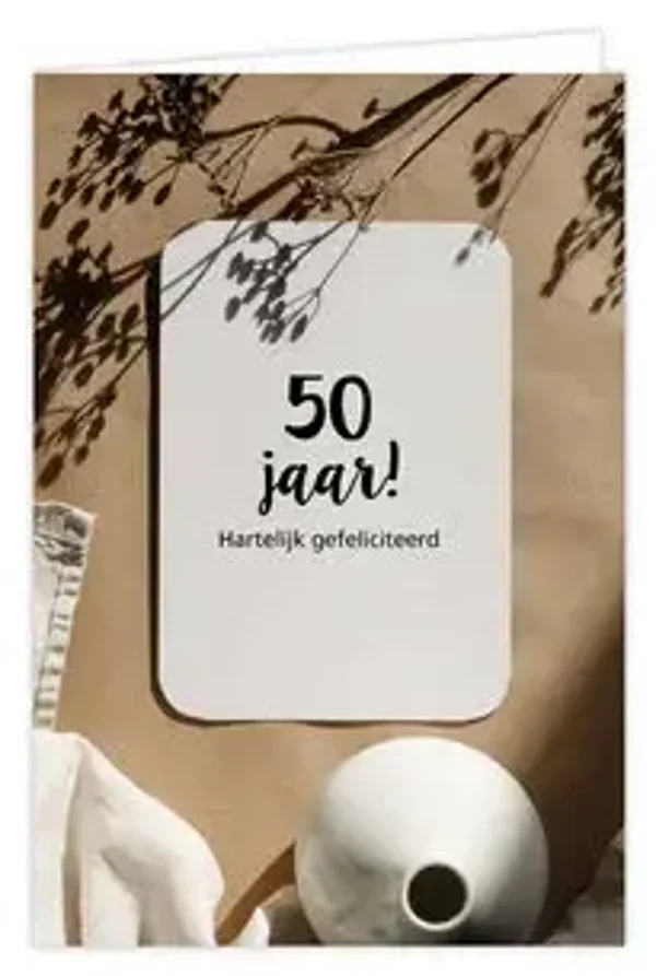 50 jaar! Hartelijk gefeliciteerd