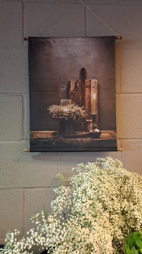 Wanddoek 'Stil leven'