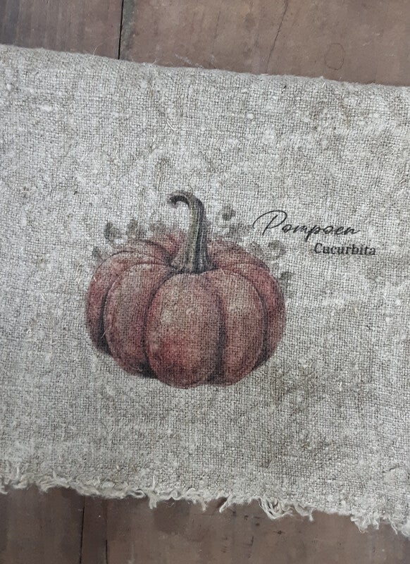 Shabby Doek 'Pompoen'