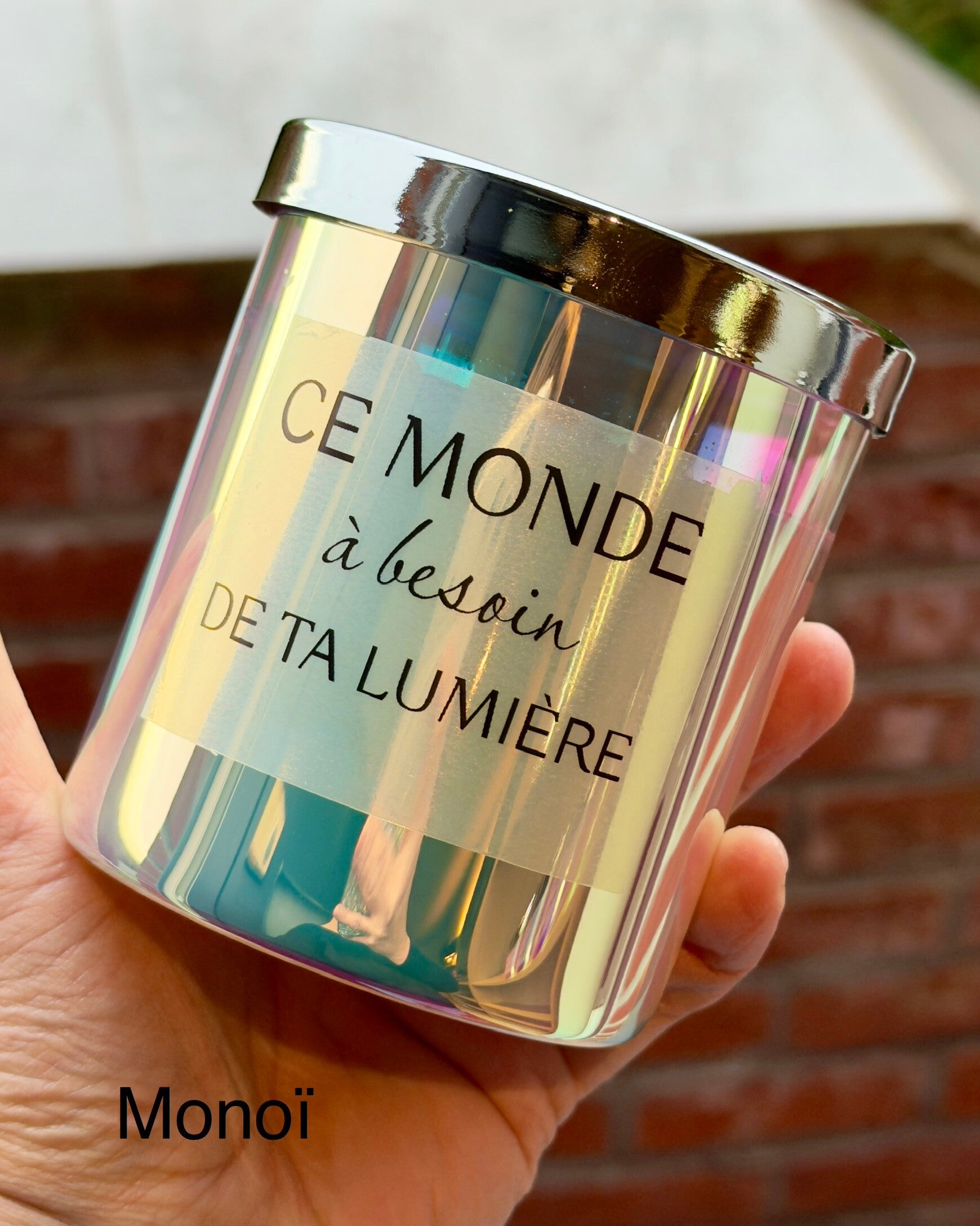 Bougie phrase 250gr monoï