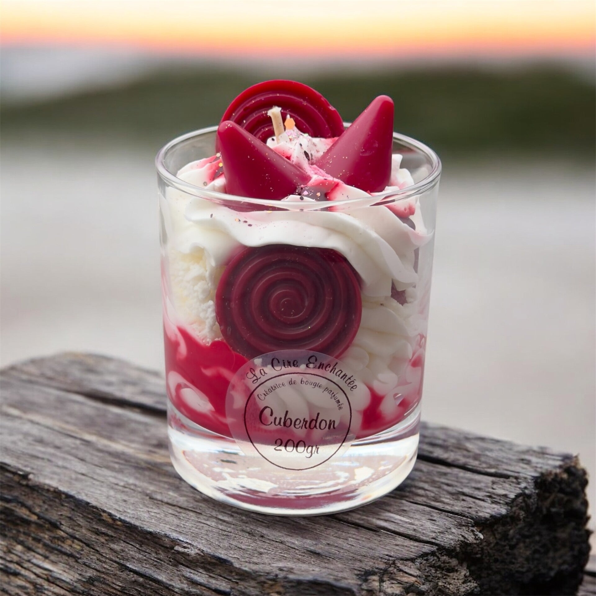 Bougie gourmande 200gr Cuberdon