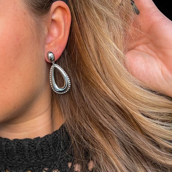 Noé oorbellen zilver