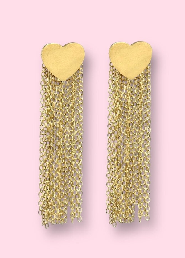 Shimmer hearts oorbellen
