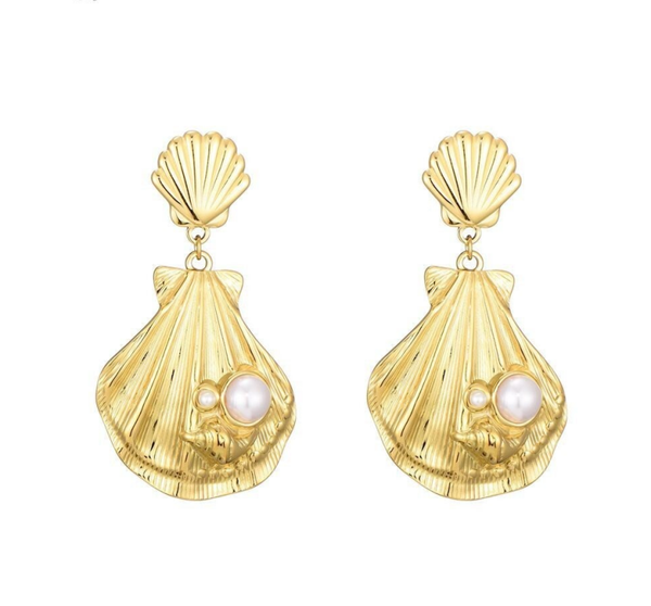 Sea shell  dream oorbellen