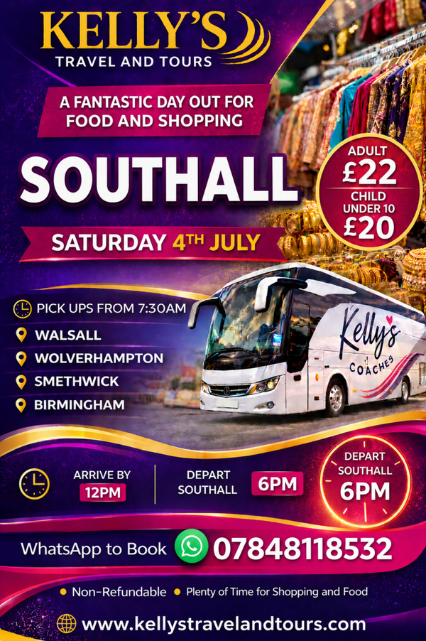 Southall Shopping trip 4th July