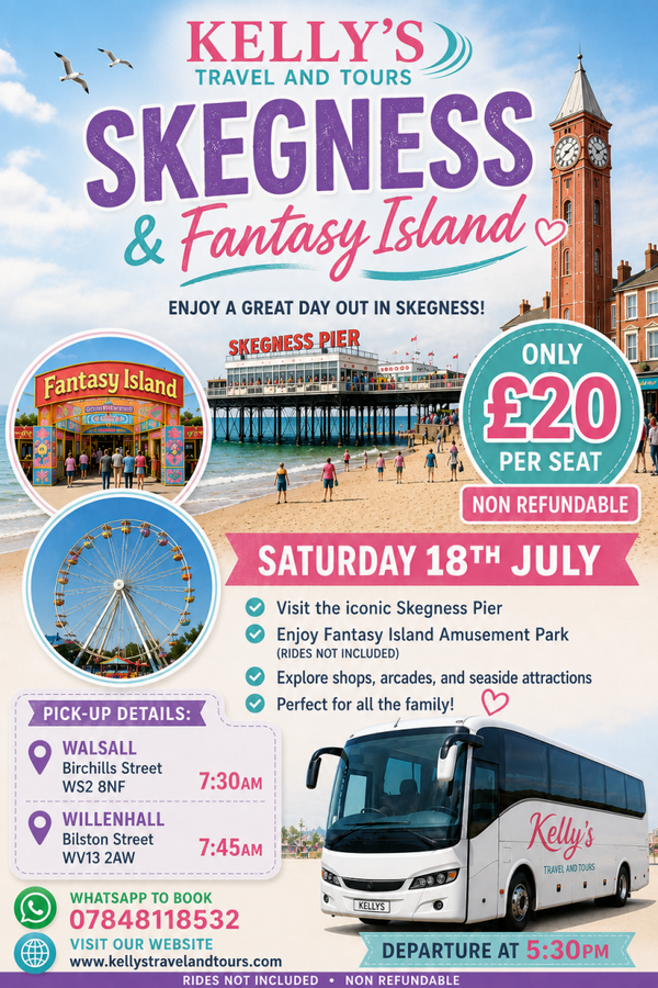 Skegness Beach Trip