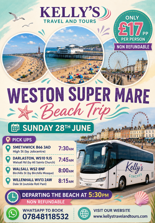 Weston-super-Mare Sunday 28th June