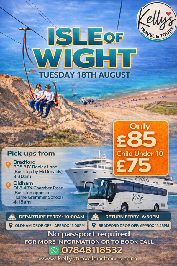 Isle of Wight  Tuesday 18th August