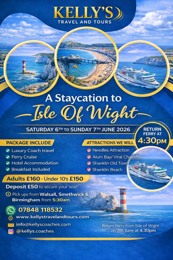 Isle of Wight 6/7th June (Adult)