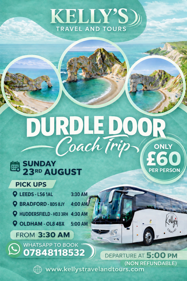 A trip to Durdle Door Sunday 23rd August